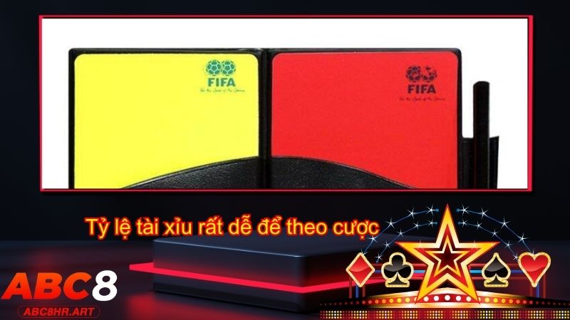 Tỷ lệ tài xỉu rất dễ để theo cược